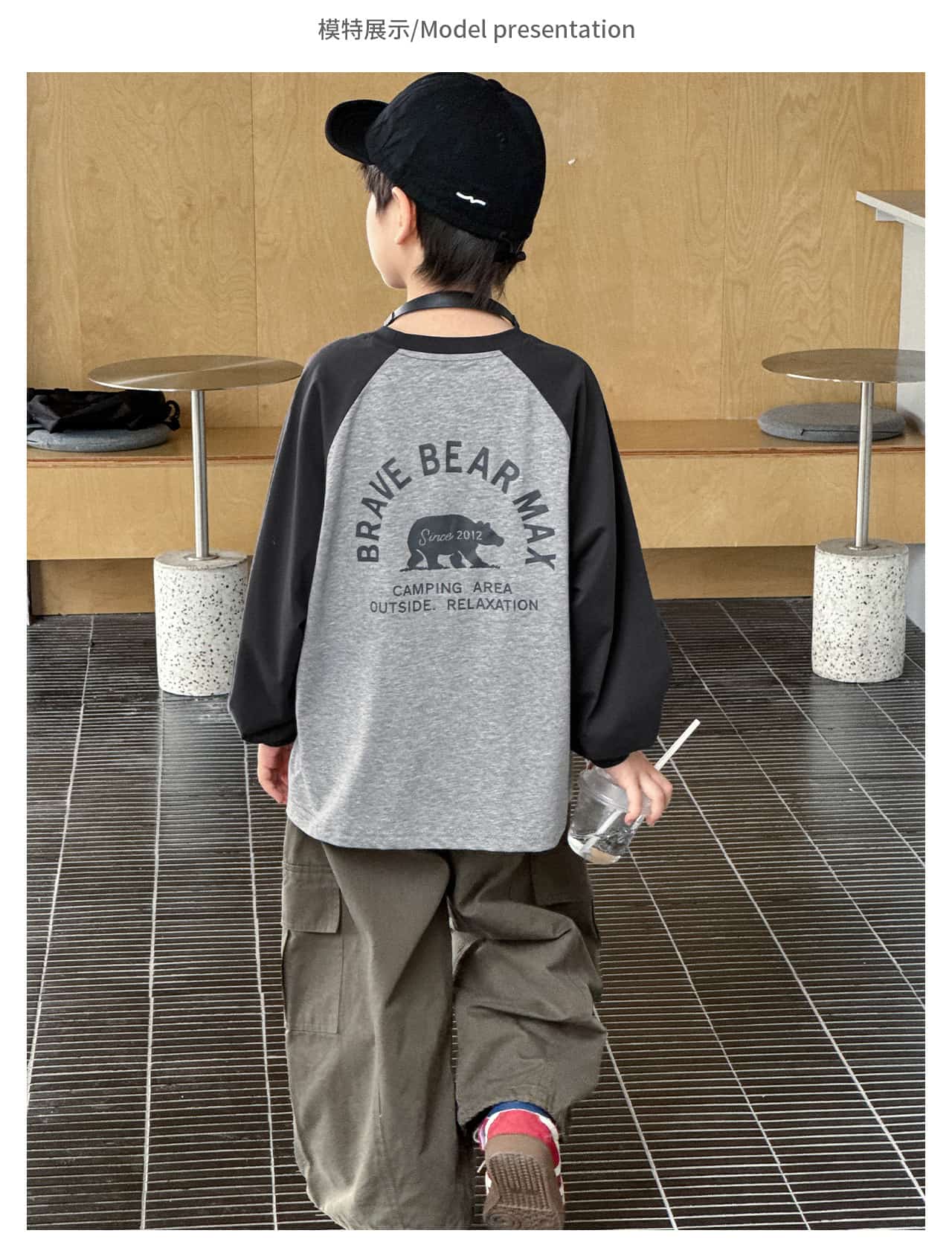 2026 年秋新作 男の子長袖 T シャツ 子供服 秋トップス 万能 90-160cm