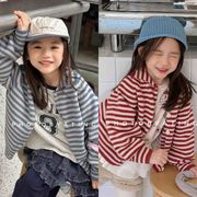 【2026秋新作】韓国風子供服 ★キッズ 男女兼用 カーディガン トップス ニット ジャケット★80cm-130cm