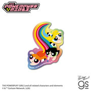 パワーパフ ガールズ ホログラムミニステッカー カラフル パワパフ アニメ キャラクター グッズ PPG015