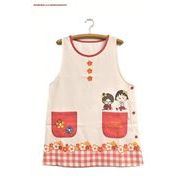 【即納】MARUKO＆MONCHHICHIキッチン　レディースエプロン 保育士 介護士