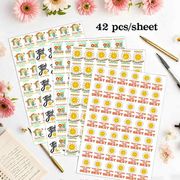 ありがとうシール　サンキューシール　1点42シート入り　ステッカー　粘着シール