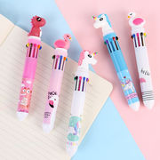 2026新品 新学期 多色のペン ボールペン デザイン文具  贈り物 学生 可愛 キャラクター 10色 文房具