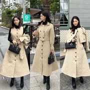 ショート中綿ジャケット ベストワンピースセット