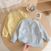 韓国風　子供セーター　ニット　 重ね着　セーター　春秋物