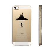 iPhone SE 5S/5 対応 アイフォン ハード クリア ケース UFO　帰還