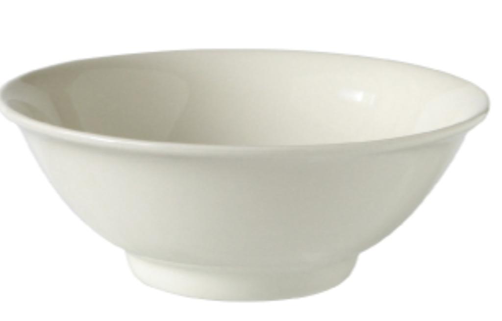 ホワイト　ラーメン鉢　(403588) R-061