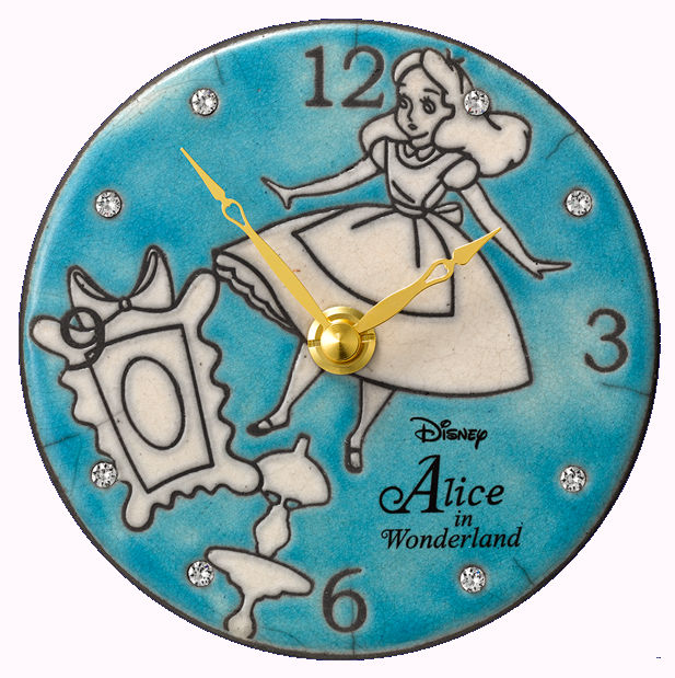 新品特価 ディズニー 不思議の国のアリス 掛時計 ZC943MC04