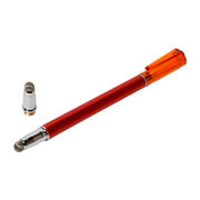 ミヨシ 先端交換式タッチペン 導電繊維タイプ レッド STP-L01/RD