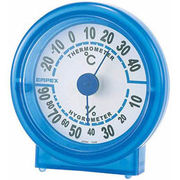 EMPEX 温度・湿度計 シュクレ温度・湿度計 TM-5526 クリアブルー