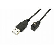 変換名人 USB A to micro下L型100cmケーブル USBA-MCDL/CA1