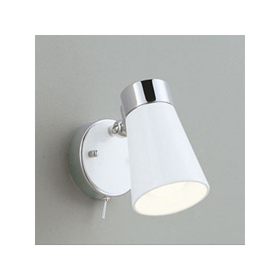 LEDキッチンライト 白熱灯60W相当 壁面取付専用 アルミ(白色) 電球色タイプ