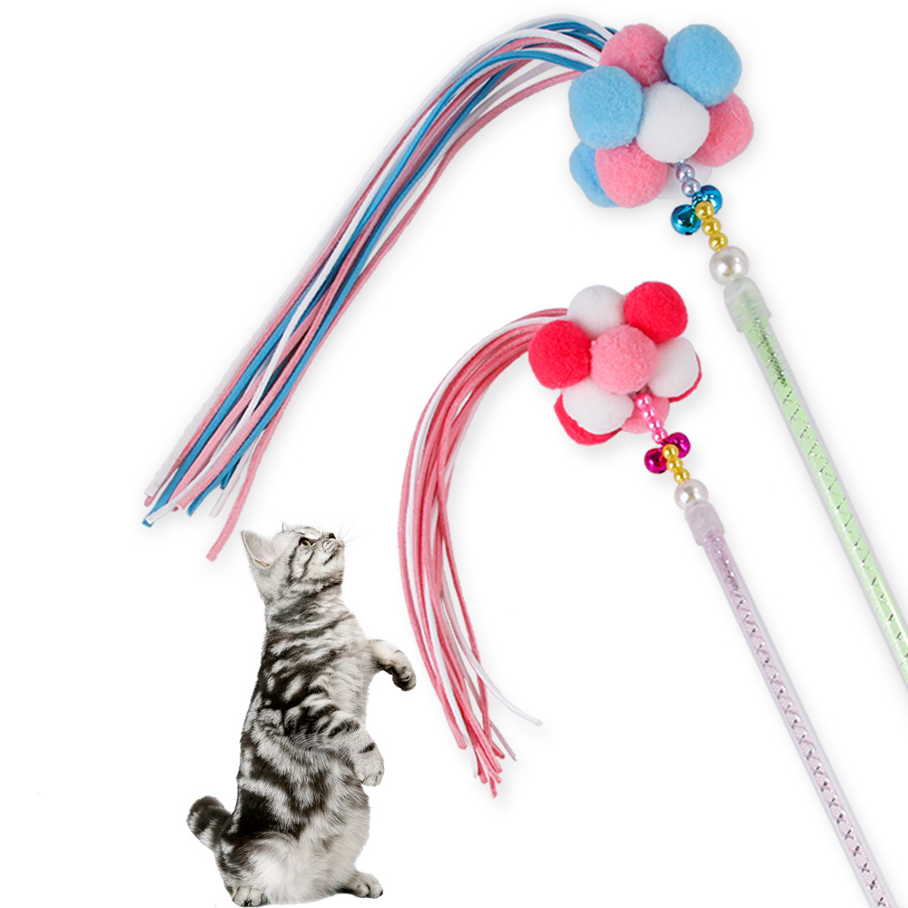猫のおもちゃ 玩具 ペット用品 猫遊び用 猫をからかう棒 猫じゃらし ストレス解消 運動
