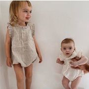子供服 ベビー服 ロンパース　夏　女の子　オールインワン 連体式　シンプル　韓国風