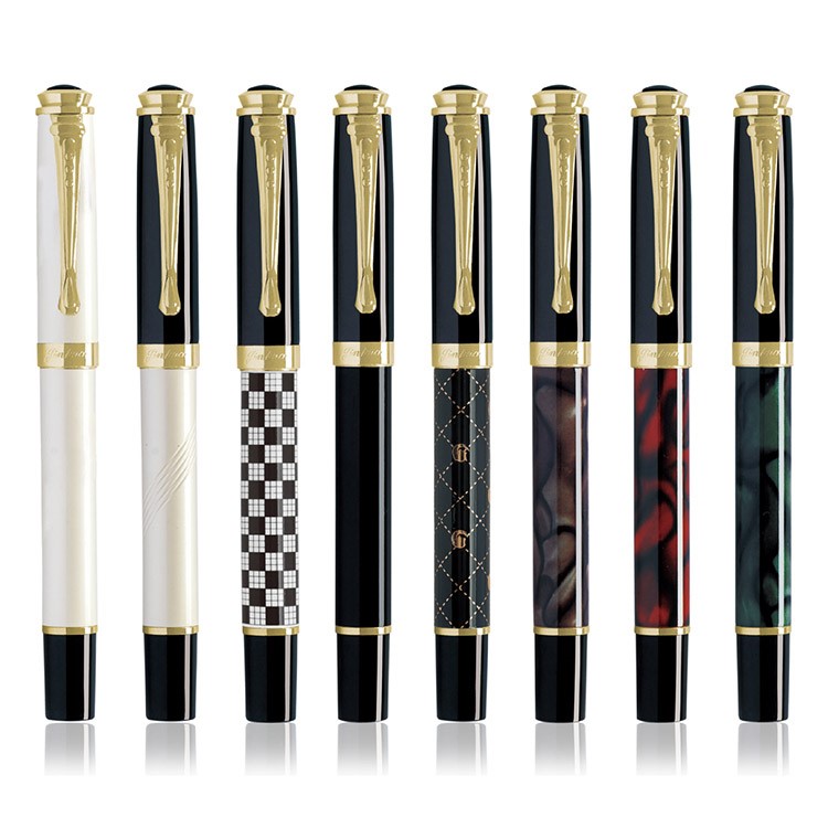 JINHAO 正規輸入品 ジンハオ 500 万年筆 水性ペン 金属ペン M型 中太字
