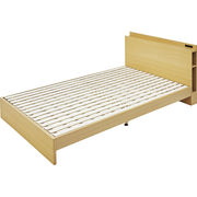 ベッド　シングル　木製　ベッドフレーム　すのこ　通気性　シングルサイズ　コンセント付き