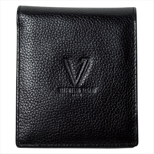 ヴァレンチノ・ヴァザーリ　二つ折り財布(ブラック)　 K20614215