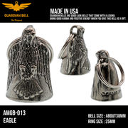 ガーディアンベル　ラッキーベル　バイカー　キーホルダー　お守り　GUADIAN BELL USA