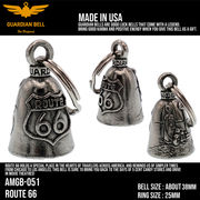 ガーディアンベル　ラッキーベル　バイカー　キーホルダー　お守り　GUADIAN BELL USA