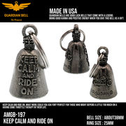 ガーディアンベル　ラッキーベル　バイカー　キーホルダー　お守り　GUADIAN BELL USA