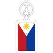【選べるカラー】KSK227 フィリピン PHILIPPINES 国旗キーホルダー 旅行 スーツケース
