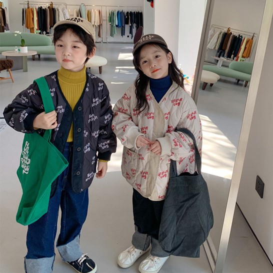 【KID】韓国風子供服 ベビー服 　秋冬　厚手　可愛い　アウター　コート　ジャケット