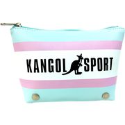 【HS】【在庫限り】KANGOL SPORT パステルトリコ 三角 ポーチ ブルー