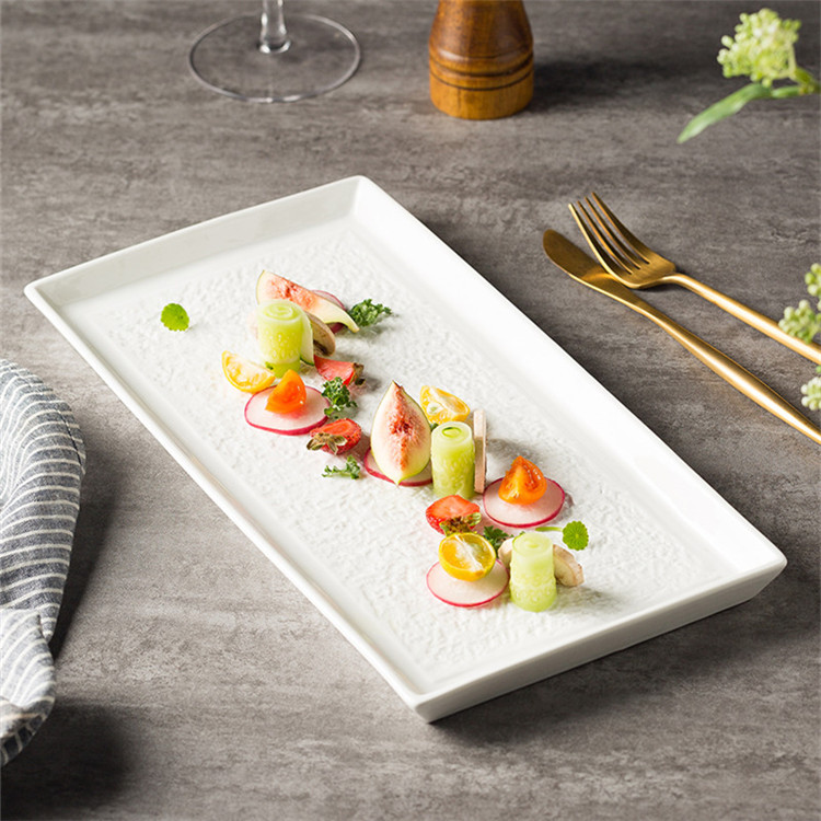 寿司 ステーキプレート ライトラグジュアリー ホワイト クリエイティブ 洋食プレート