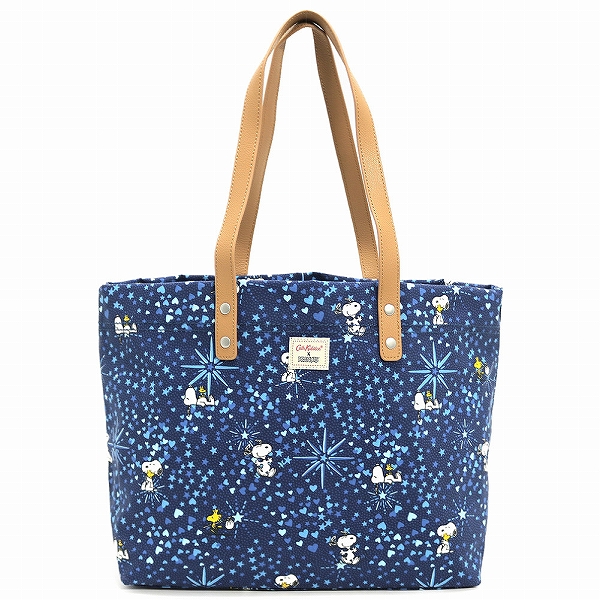Cath Kidston キャスキッドソン トートバッグ LARGE TOTE SNOOPY MIDNIGHT STARS