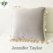 Jennifer Taylor ジェニファーテイラー クッション・45cm Velours NGB
