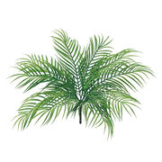 MAGIQ　パームリーフブッシュ　グリーン　造花　パームリーフ　トロピカルリーフ