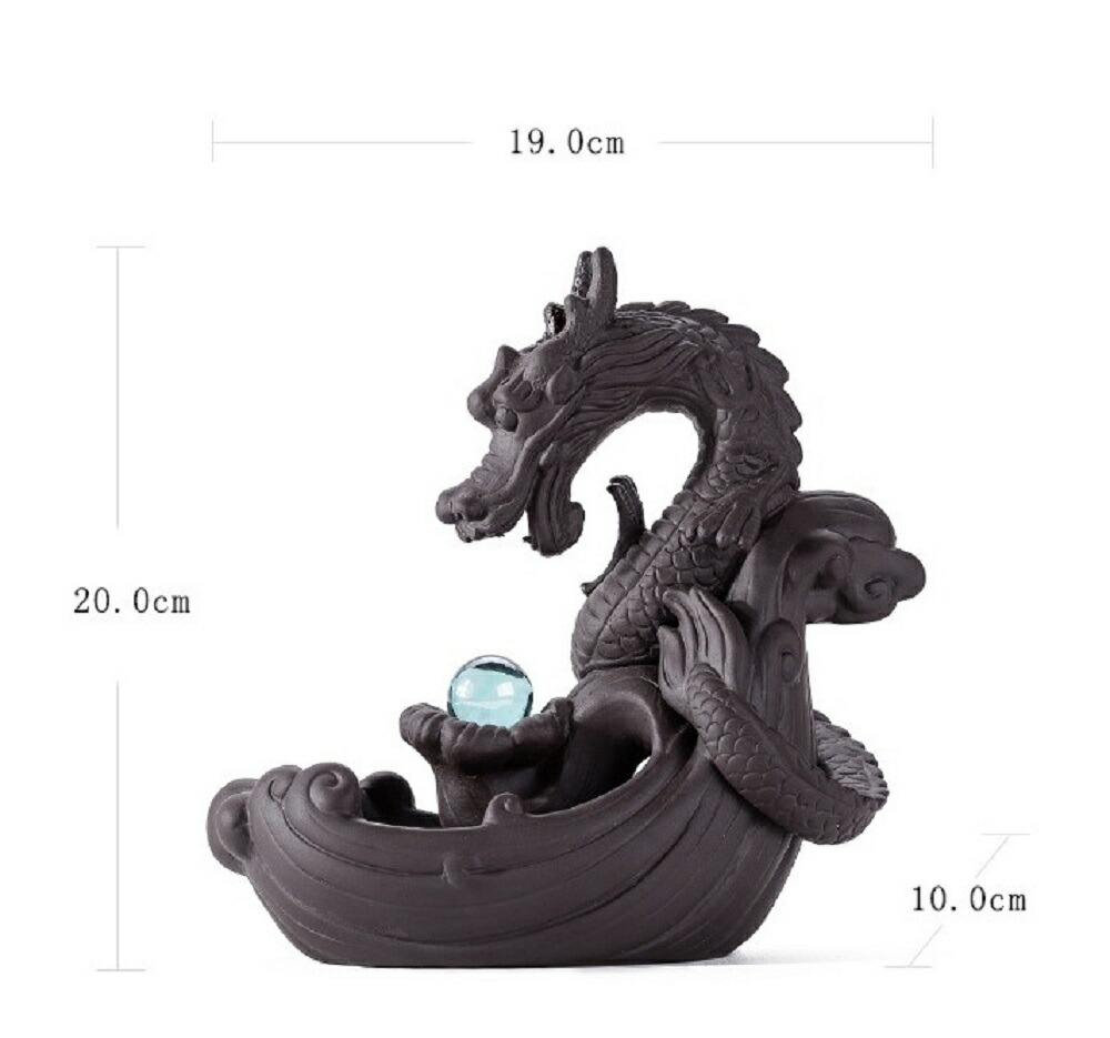 龍のお香スタンド 竜のお香スタンド 倒流香 陶器 ドラゴン 龍のお香スタンド 竜のお香スタンド 倒流香 陶器 ドラゴン
