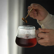 カップ コーヒーカップ カジュアル レトロ ガラス 大容量 ライトラグジュアリー