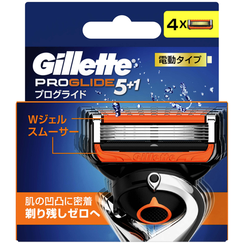 Gillette プログライド 電動タイプ 替刃4コ入
