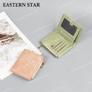 財布　二つ折財布 カード入れ 　マルチカードスロット大容量バッグ　 小銭入れ　 コンパクト 韓国風