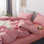 各家庭に必要です INSスタイル 3/4点セット 新品 シーツ 枕カバー シングルダブル 小さい新鮮な 寝具