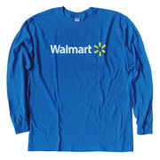 ウォルマート ロング スリーブ Tシャツ ブルー Walmart LONG T-shirt BLUE
