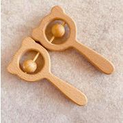 DIY子供用品    ベビー用品    マウスガード    歯ぎしりのおもちゃ    木質品  安全便利  4種選べ