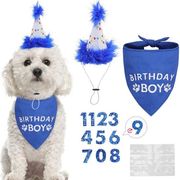 ペット　犬 首輪　帽子　涎掛け　アクセサリー　ペット用品　猫犬兼用　お誕生日　お祝い　パーティー　　