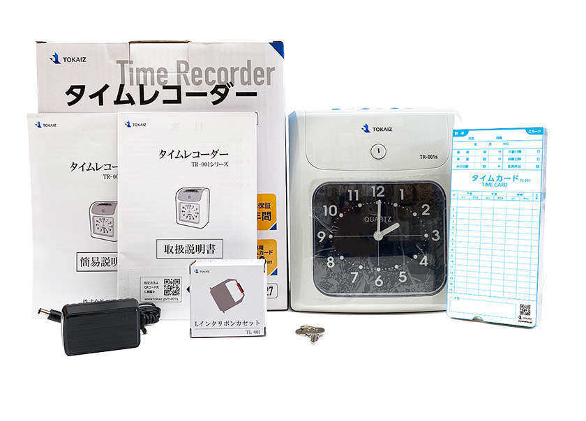 タイムレコーダー 電源コード TR-001 TR-001S TR-002S 対応 宅配便送料無料 TOKAIZ 通販 