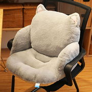 椅子 クッション 座椅子 猫 グレー キャット ぬいぐるみ 抱き枕