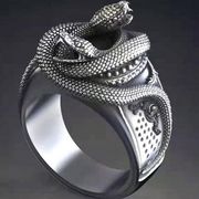 リング 絡み合う2匹の蛇 ヘビ スネーク 蛇 snake 指輪 韓国