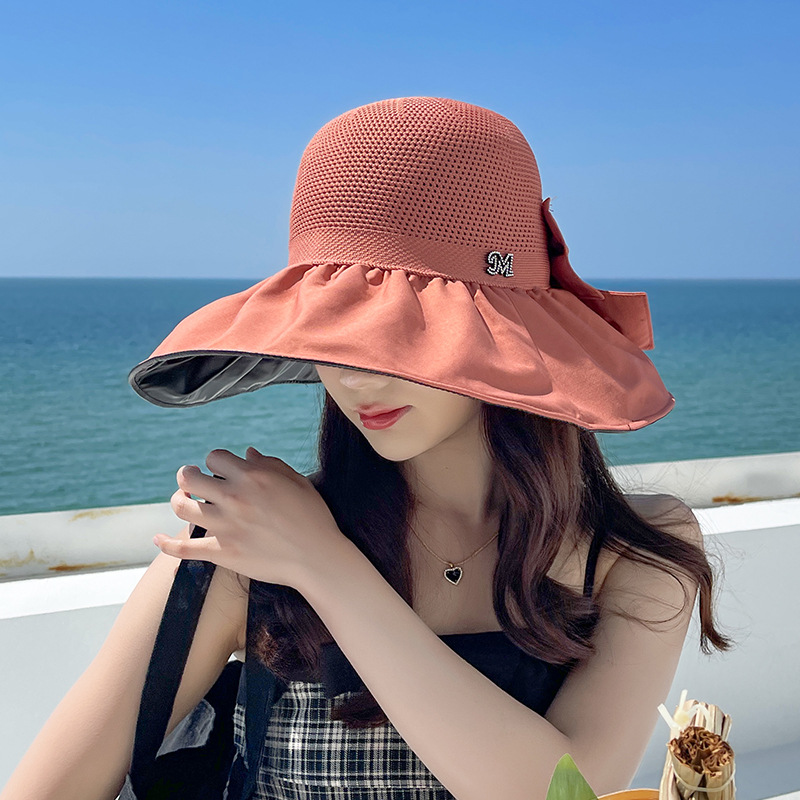 漁夫帽　バスケットハット　つば広帽子　折りたたみ帽子　日焼け防止　紫外線対策　夏　uvカット