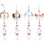 2024 和風新作せんす！ 江戸風鈴  和風  和雑貨   風鈴  夏祭り  桜花屋  涼を呼ぶ置物  ins
