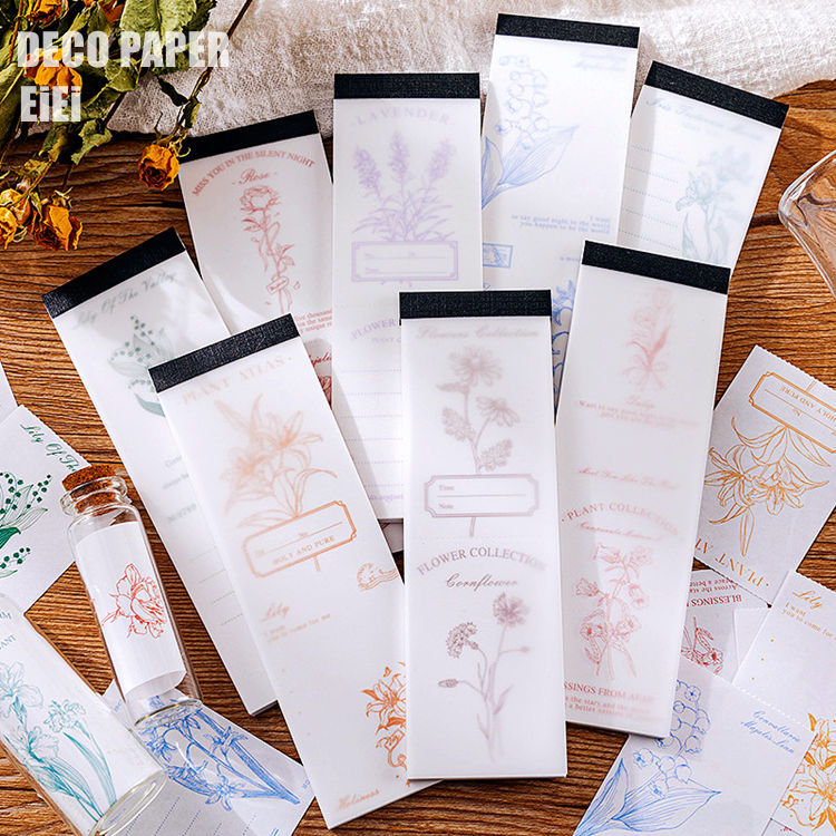 コラージュ素材 バラメモ 紙モノ ①