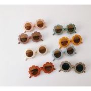 夏 子供 韓国風メガネ  サングラス 日焼け対策 カラフル 可愛い