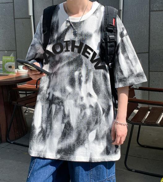 22春夏新作 メンズ 男 カジュアル トップス 半袖 丸首 プリント Tシャツ インナー 3色 M 3xl Www Watsons Biz Id