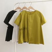 【2022夏服】韓国風レディース服 トップス 　レディース　おしゃれ　半袖　トップス　Tシャツ　シャツ