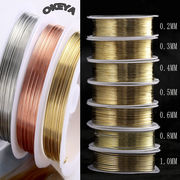 クラフト銅線 アートワイヤー 銅線 ワイヤー DIY 手作り 手芸用品 線径0.2mm-1.0mm