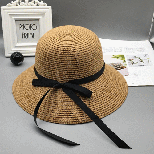 麦わら帽子 夏新作 つば広 UVカット 紫外線対策 折りたたみ 日よけ帽子 レディース