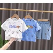 【2点セット】2022春夏新作 子供服  ベビー服  アパレル  半袖  tシャツ+ショットパンツ  男の子